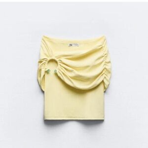 NWT ZARA OFF THE SHOULDER